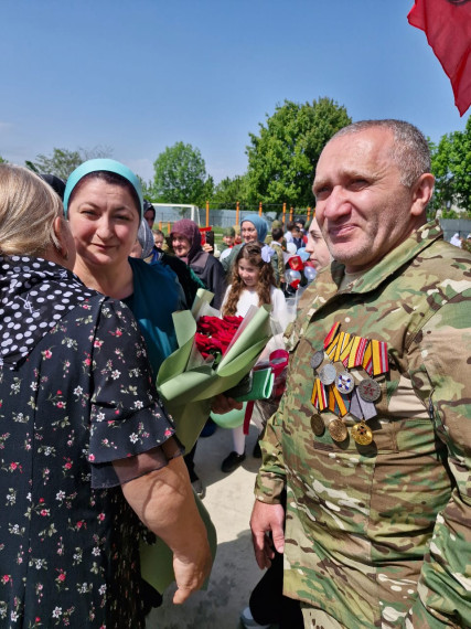 Встреча с участником СВО Муртузовым Магомедом Абдулрахмановичем.